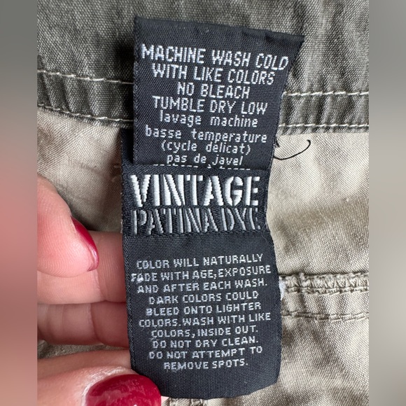 KÜHL Ramblr shorts olive green vintage patina dye cargo pockets Men 38 - Picture 11 of 15